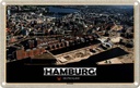 Blechschild 20x30 cm Hamburg Hafencity Ausblick Bildmotiv Reisemotiv Abenteuer Reisen Urlaub