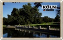 Blechschild 20x30 cm Köln Aachener Weiher Park Bildmotiv Reisemotiv Abenteuer Reisen Urlaub