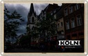 Blechschild 20x30 cm Köln Erhrenfeld Stadt Straße Bildmotiv Reisemotiv Abenteuer Reisen Urlaub
