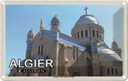 Blechschild 20x30 cm Algier Algerien Basilika Notre-Dame Bildmotiv Reisemotiv Abenteuer Reisen Urlaub