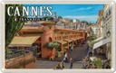 Blechschild 20x30 cm Cannes Frankreich Marché Forville Abenteuer Reisen Urlaub