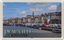 Blechschild 20x30 cm Deauville Frankreich Hafen Boote Abenteuer Reisen Urlaub