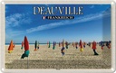 Blechschild 20x30 cm Deauville Frankreich Strand Meer Abenteuer Reisen Urlaub