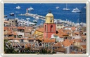 Blechschild 20x30 cm Saint-Tropez Eglise Notre-Dame-de Bildmotiv Reisemotiv Abenteuer Reisen Urlaub