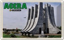 Blechschild 20x30 cm Accra Ghana Urlaub Kwame Nkrumah Memorial Park Bildmotiv Reisemotiv Abenteuer Reisen