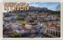 Blechschild 20x30 cm Athen Griechenland Monastiraki Bildmotiv Reisemotiv Abenteuer Reisen Urlaub