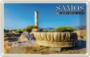 Blechschild 20x30 cm Samos Griechenland Tempel der Hera Bildmotiv Reisemotiv Abenteuer Reisen Urlaub