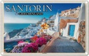 Blechschild 20x30 cm Santorin Griechenland Alt-Thera Antike Bildmotiv Reisemotiv Abenteuer Reisen Urlaub
