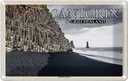 Blechschild 20x30 cm Santorin Griechenland Schwarzer Strand Bildmotiv Reisemotiv Abenteuer Reisen Urlaub