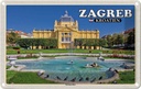 Blechschild 20x30 cm Zagreb Kroatien Kunstpavillon Bildmotiv Reisemotiv Abenteuer Reisen Urlaub