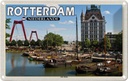 Blechschild 20x30 cm Rotterdam Niederlande Alter Hafen Boote Bildmotiv Reisemotiv Abenteuer Reisen Urlaub