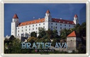 Blechschild 20x30 cm Bratislava Slowakei Burg von Bildmotiv Reisemotiv Abenteuer Reisen Urlaub