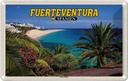 Blechschild 20x30 cm Fuerteventura Spanien Playa Jandia Meer Bildmotiv Reisemotiv Abenteuer Reisen Urlaub