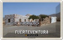 Blechschild 20x30 cm Fuerteventura Spanien Puerto Rosario Tefia Bildmotiv Reisemotiv Abenteuer Reisen Urlaub