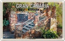 Blechschild 20x30 cm Gran Canaria Spanien Finca Montecristo Bildmotiv Reisemotiv Abenteuer Reisen Urlaub