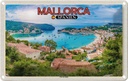Blechschild 20x30 cm Mallorca Spanien Port de Sóller Bildmotiv Reisemotiv Abenteuer Reisen Urlaub