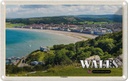 Blechschild 20x30 cm Wales United Kingdom Llandudno Seebad Bildmotiv Reisemotiv Abenteuer Reisen Urlaub