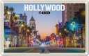 Blechschild 20x30 cm Hollywood USA Boulevard Bildmotiv Reisemotiv Abenteuer Reisen Urlaub