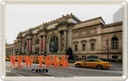 Blechschild 20x30 cm New York Reisen Urlaub USA Metropolitan Museum of Art Bildmotiv Reisemotiv Abenteuer