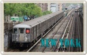 Blechschild 20x30 cm New York Urlaub USA Subway U-Bahn tin Bildmotiv Reisemotiv Abenteuer Reisen