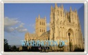 Blechschild 20x30 cm Washington DC USA National Cathedral Bildmotiv Reisemotiv Abenteuer Reisen Urlaub