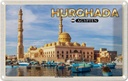 Blechschild 20x30 cm Hurghada Ägypten Urlaub Abdel Moneim Riad Moschee Bildmotiv Reisemotiv Abenteuer Reisen