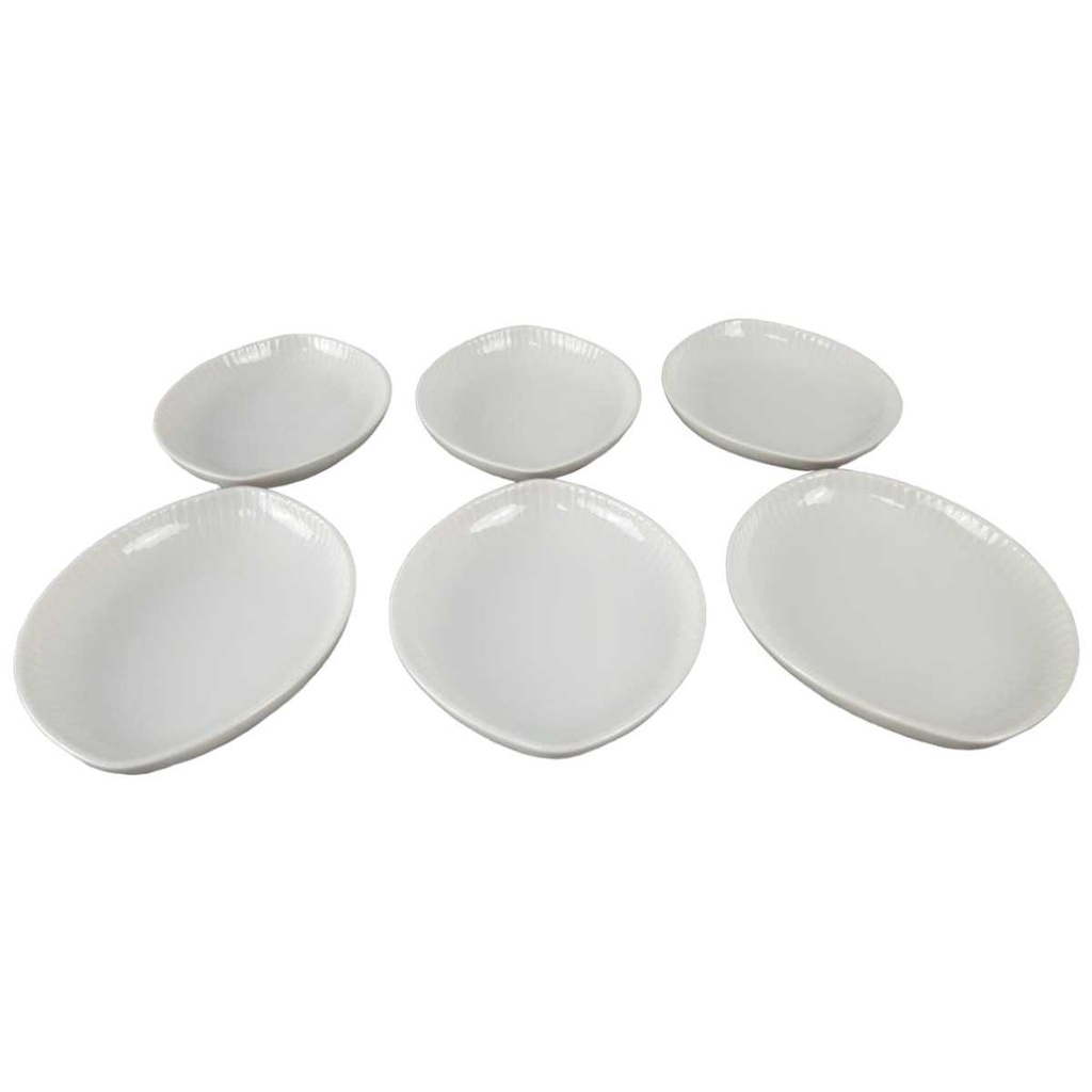 [45816751] 6er Set Schale Schälchen Heinrich Weiß gebraucht - sehr gut