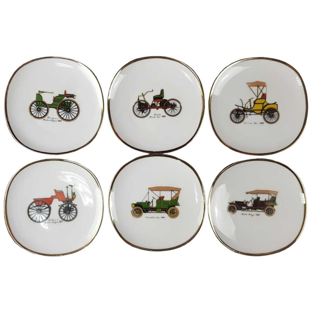 6er Set Glasuntersetzer 11,5 cm Winterling Röslau gebraucht - gut