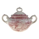 Zuckerdose groß Villeroy & Boch Burgenland Rot