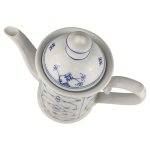Kaffeekanne 1,3 L Marienbad Ingres Weiss Indisch Blau...