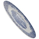 Servierplatte Royal Tudor 17 th Century England Blau gebraucht - sehr gut