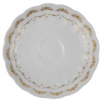 Untertasse für Kaffee Golddekor 14,3 cm AK Kaiser...