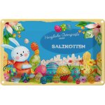 Blechschild 20x30 cm Ostergrüße SALZKOTTEN Ostern Gruß