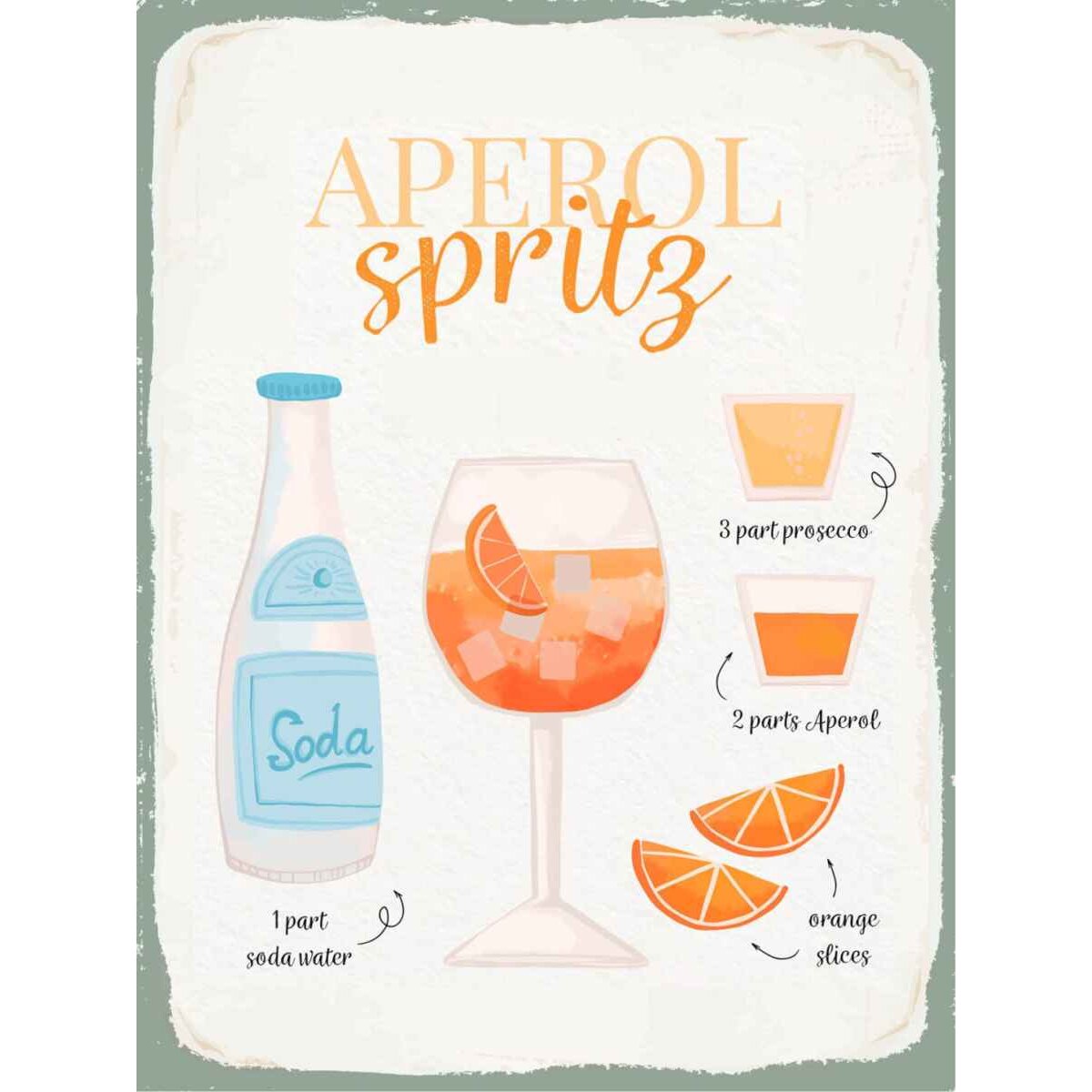 Maxito Original Aperol Spritz Gläser ∣ 2er Set ∣ Modernes Design für