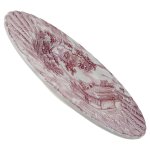 Suppenteller 22,8 cm Myott The Hunter Rot gebraucht - gut