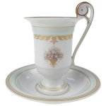 Kakaobecher mit Untertasse 2tlg. AK Kaiser Musette