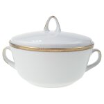 Ragoutterrine 1,3 L Händel Bavaria Goldrand 7 mm...