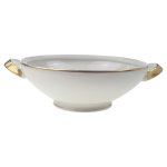 Ragoutterrine ohne Deckel 1,05 L Schaller Goldrand...