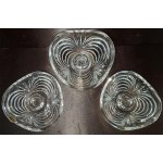 3er Set Aurea Royal RCR Crystal Rock Bleikristall Kerzenhalter Leuchter