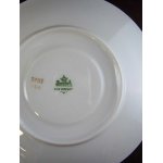 Untertasse für Kaffee Goldrand 14,5 cm Rosenthal Form 2000 Ätzgoldrand mit Rauten 3702 gebraucht - sehr gut