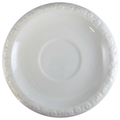 Untertasse für Kaffee 14 cm Rosenthal Maria Weiß I. Wahl gebraucht - gut