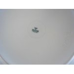 Ragoutterrine Servierschüssel Goldrand Mitterteich Form 870 Rot gebraucht - gut