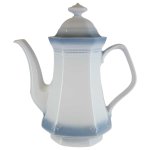 Kaffeekanne Kanne 1,2 L Mitterteich Form 2040 Sissi Blau gebraucht - sehr gut