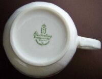 Kaffeetasse Tasse Winterling Kirchenlamitz Wildrose Relief Form