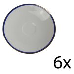 6er Set Untertasse 15 cm Arzberg Unbestimmten Formen Rand...