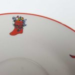 6er Set Untertasse Royal Five Stars Weihnachten