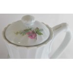 Kaffeekanne Kanne 0,9 L Haviland Limoges Torse Rosendekor gebraucht - defekt