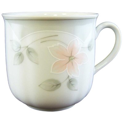 Kaffeetasse Tasse Winterling Kirchenlamitz Sissi Rosa Blüten gebraucht - sehr gut