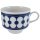 Kaffeetasse Tasse Mitterteich blaue Kreise Blau gebraucht - gut