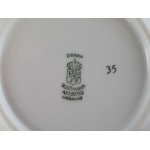 Untertasse für Kaffee 14,5 cm Schumann Arzberg Form Dresden Bunte Blume gebraucht - akzeptabel